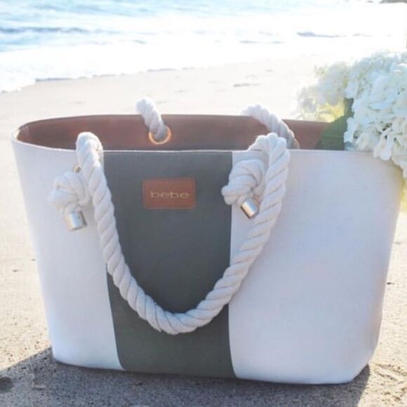 Bebe Summer Beach Tote - Picture 7 of 7